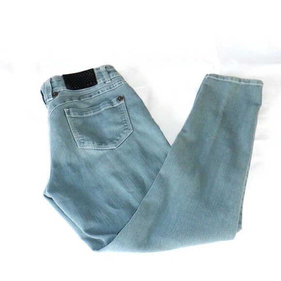 Jolt unusual blue/green aqua jeans - Picture 1 of 5